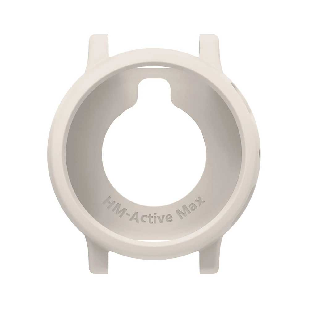 Capa protetora de silicone macio para huami amazfit active max (a2557), capa protetora de silicone para smartwatch