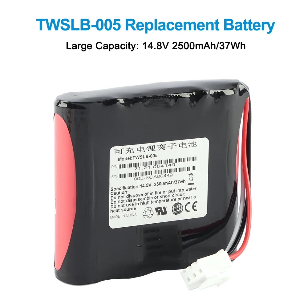 TWSLB-005 HYLB-102 JHOTA-99K-00 Ersatzakku für Vitalzeichenmonitor SE-1 SE-100 SE-1200 SE-1201 SE-300 SE-300B SE-300G – Detail 1