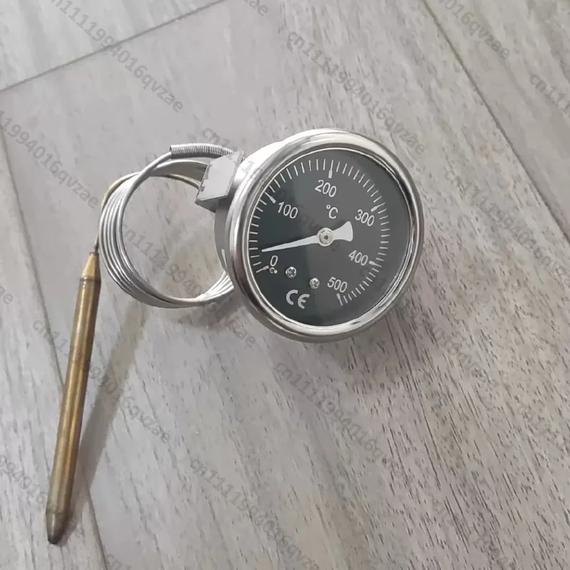 EP4 Pizza Oven Electric Oven Thermometer Bread Oven Pointer Thermometer 500 Degree Stainless Steel Plate Thermometer