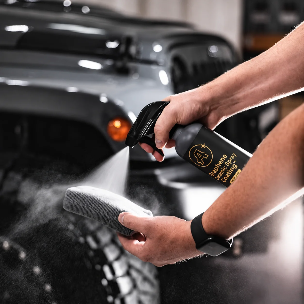 Graphene Ceramic Car Coating 10H for Cars 7+ Years of Protection Apply After Car Wash Clay Bar Car Buffer Polisher Motorcycle