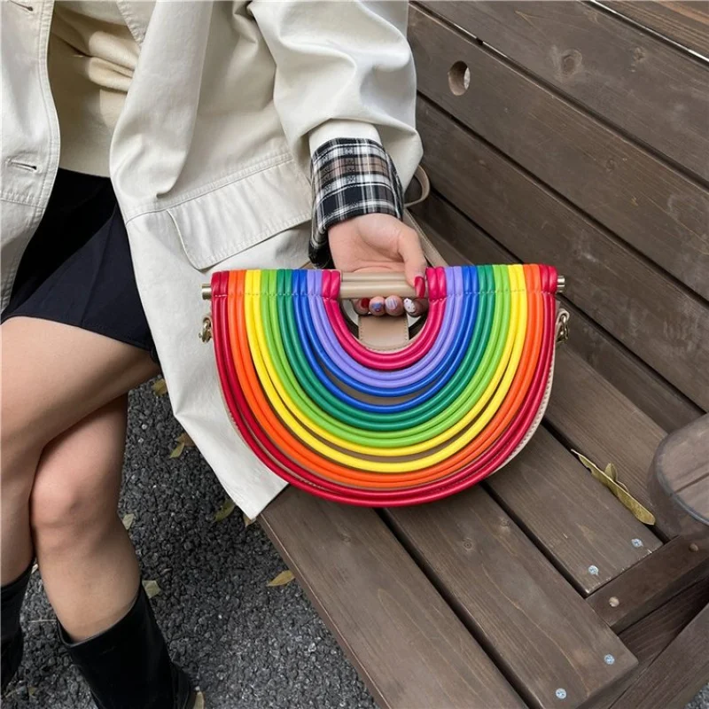 

Роскошная женская сумка через плечо из кожи с модным пригородном дизайном и повседневным парижским винтажным стилем ​