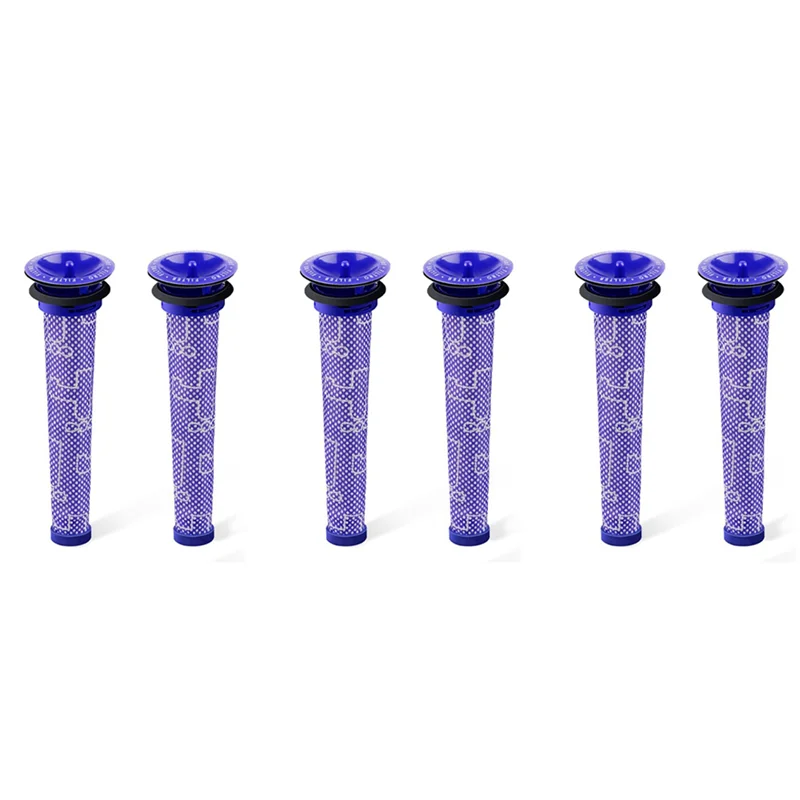 YCOC-6 حزمة استبدال المرشحات المسبقة لمرشح فراغ دايسون لدايسون V6 V7 V8 DC59 DC58 يستبدل الجزء 965661 01