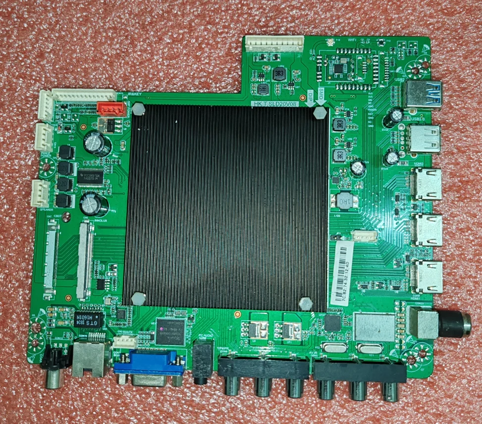 

HK.T.SLD20V08 4K WiFi network TV motherboard, physical photo, tested for LC550EGY LED screen