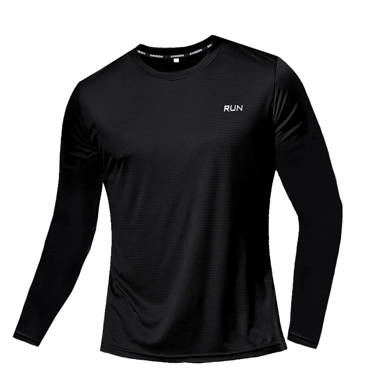 Camiseta deportiva negra para gimnasio para hombre, camisetas de culturismo para correr de secado rápido, camisetas deportivas de manga corta para