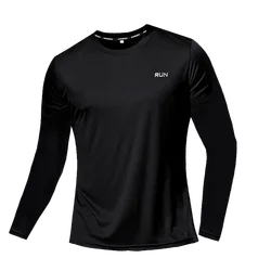 T-shirt de sport à manches courtes pour homme, noir, séchage rapide, course à pied, musculation, fitness, respirant, Brésil