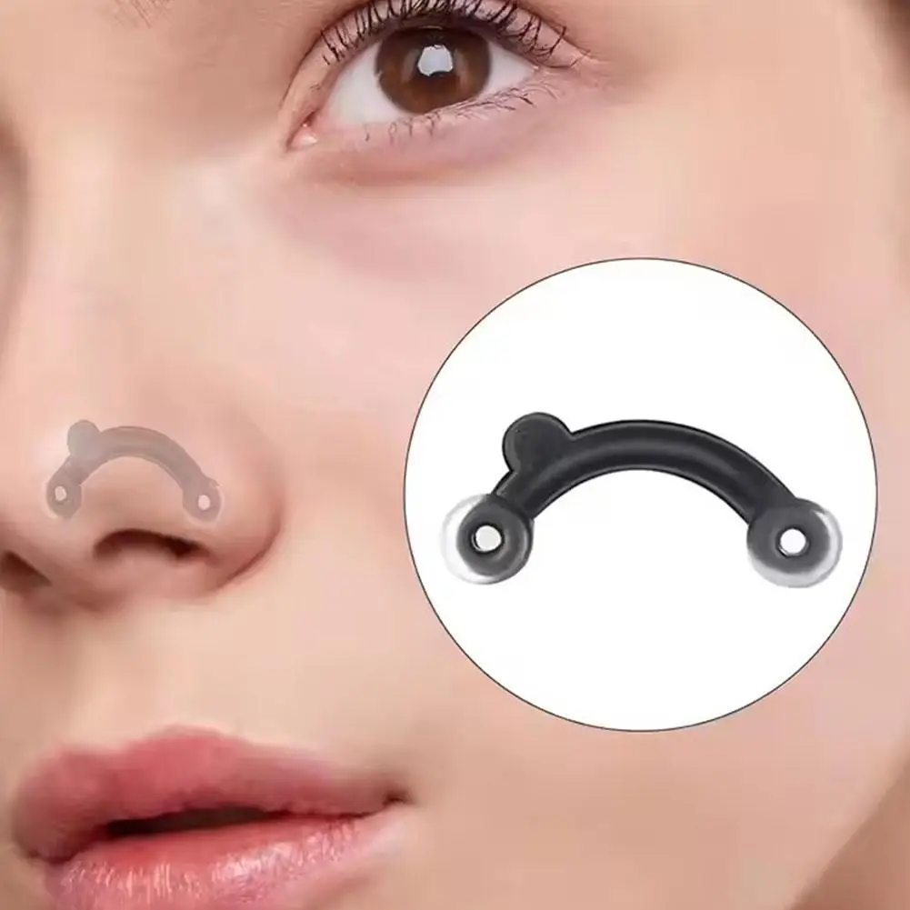 Clip de levage du nez en Silicone, Inserts de levage du nez, outils de beauté du nez Invisible, dispositif de beauté amincissant