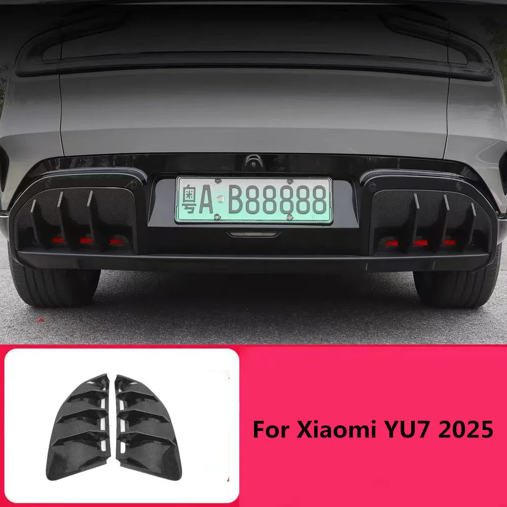 

Задний спойлер для Xiaomi YU7 2025, декоративная рамка, автомобильное заднее противотуманное освещение, полоса, внешняя модификация, защитный чехол, аксессуары