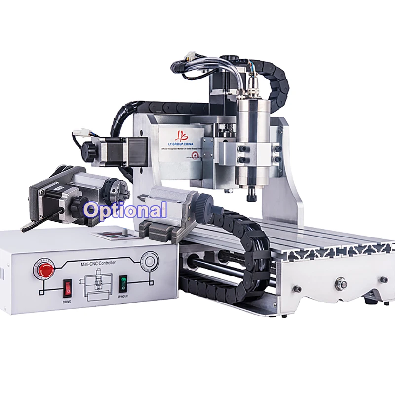 

Desktop 3020 Mini CNC Router 0.8KW 1.5KW 2.2KW USB Water Cooling Ball Screw Aluminum Milling Machine Wood Lathe Mini Engraver