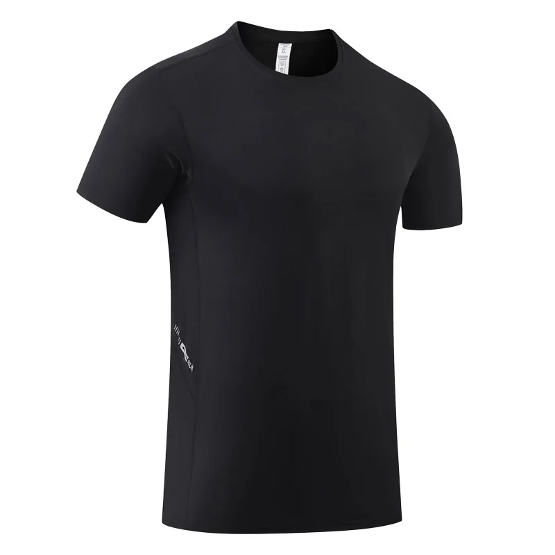 Sport Quick Dry Short Sleeve T-shirt Gym Jerseys Fitness Shirt Trainer Running Tee Marathon Training Breathable Sportswear Shirt