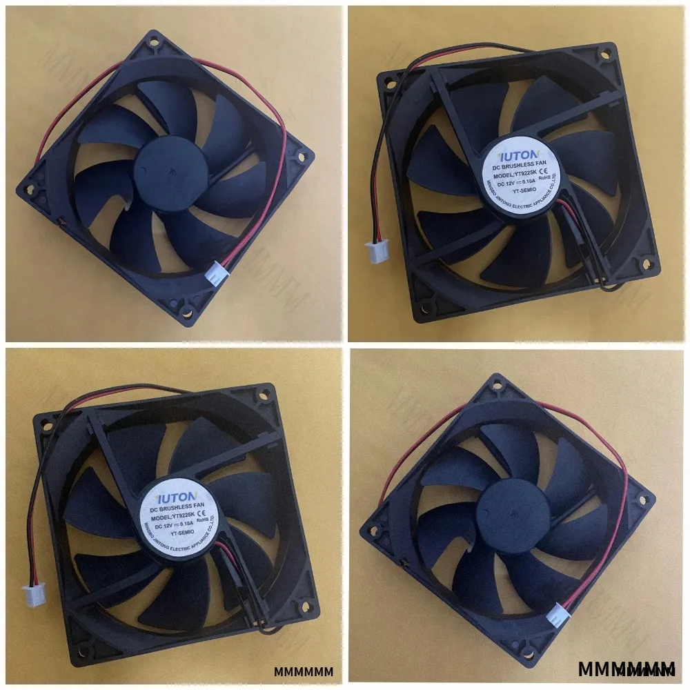 TT IUTOA YT9225K ROHS 12V 0.18A 9CM 90X90X25MM 9025 Silent Cooling Fan for Chassis and Power Supply