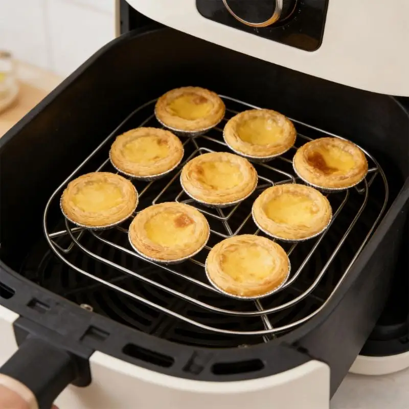 Practical Insert Basket For Healthier Fried And Steamed Dishes
