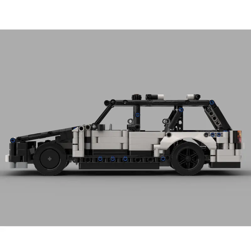 868 個 MOC-217591 ツーリングワゴンシティレトロテクニカルスピードチャンピオン車のビルディングブロックモデルのおもちゃ子供のクリスマスギフト