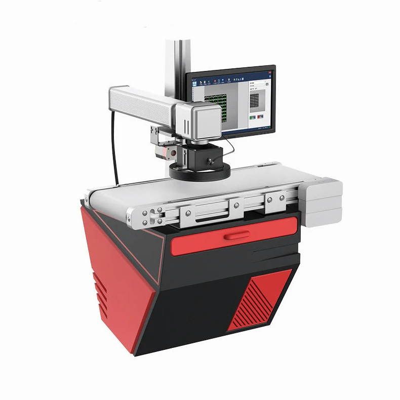 Camera CCD Visual Positioning Automatic Focus Vision System FiberMarking Machine