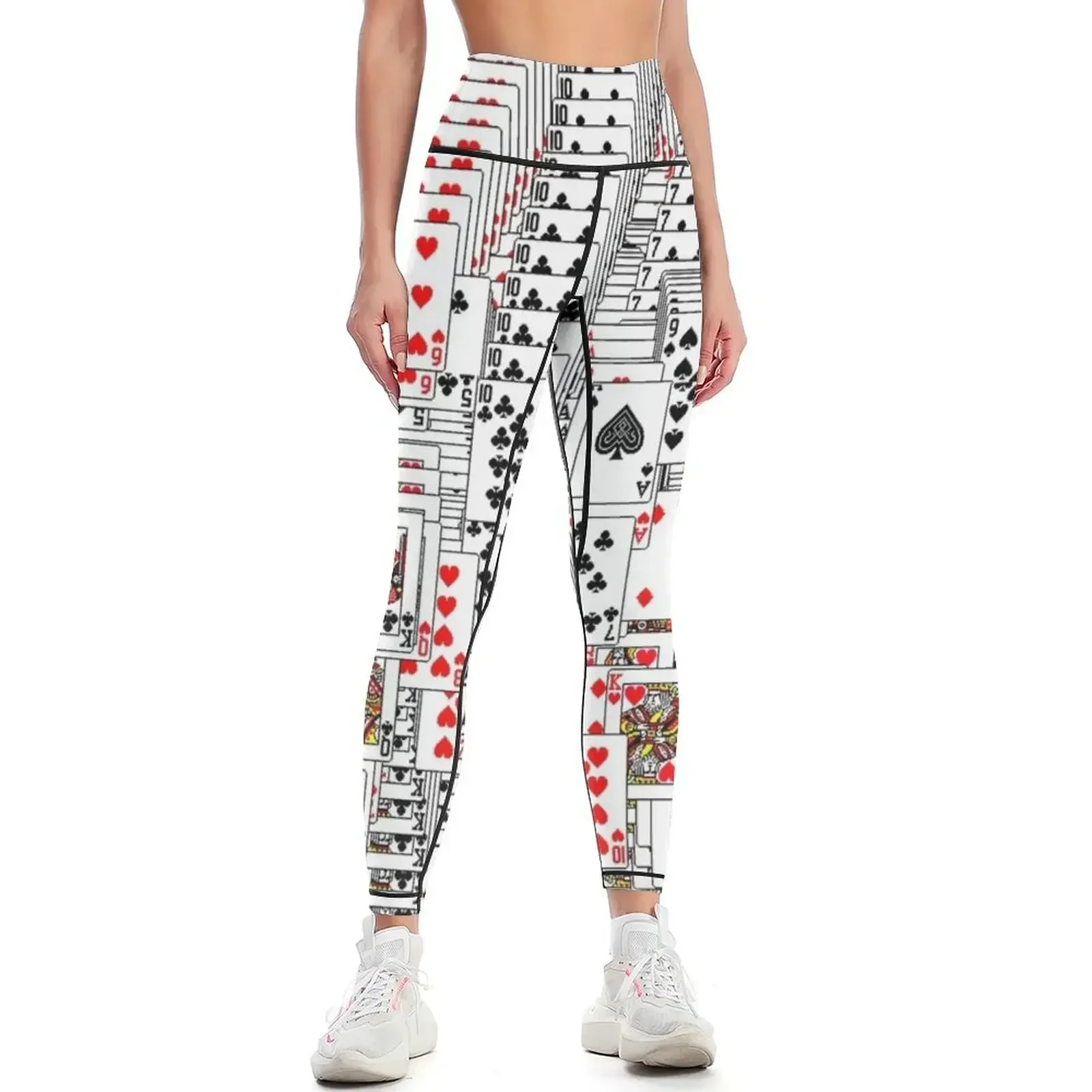 الفائز في Solitare Leggings سراويل نسائية عالية الخصر ملابس لياقة بدنية رياضية للتنس للسيدات #1