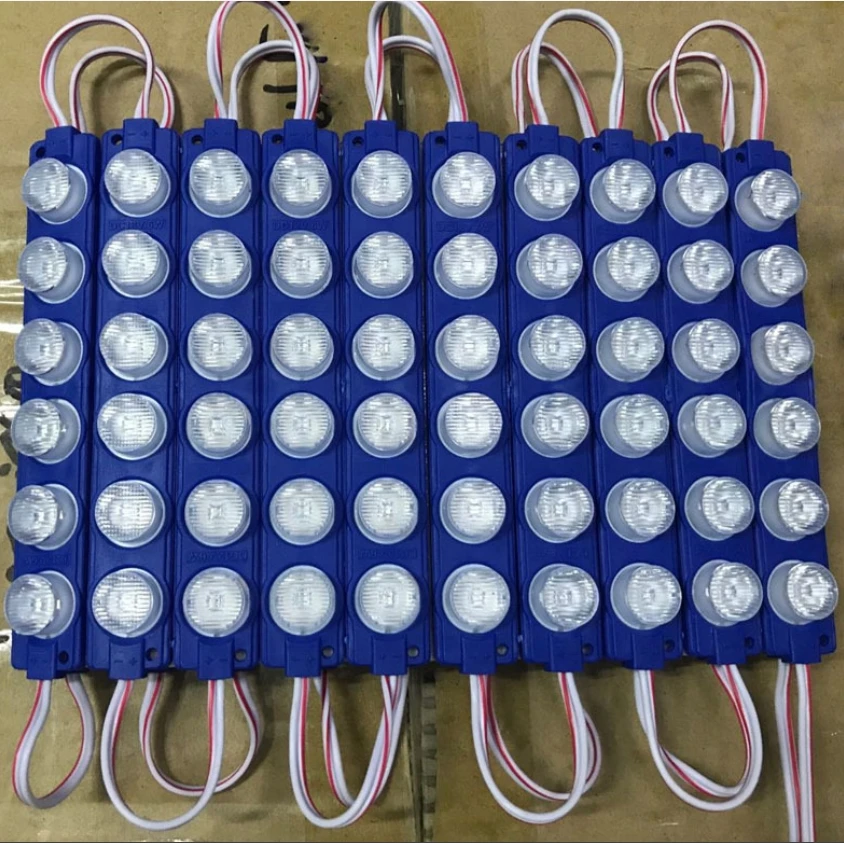 High Power 6w  LED Side Module Light Injection Len IP67 12V Outdoor Yellow Pink Warm White Letter Sign Car Truck Side