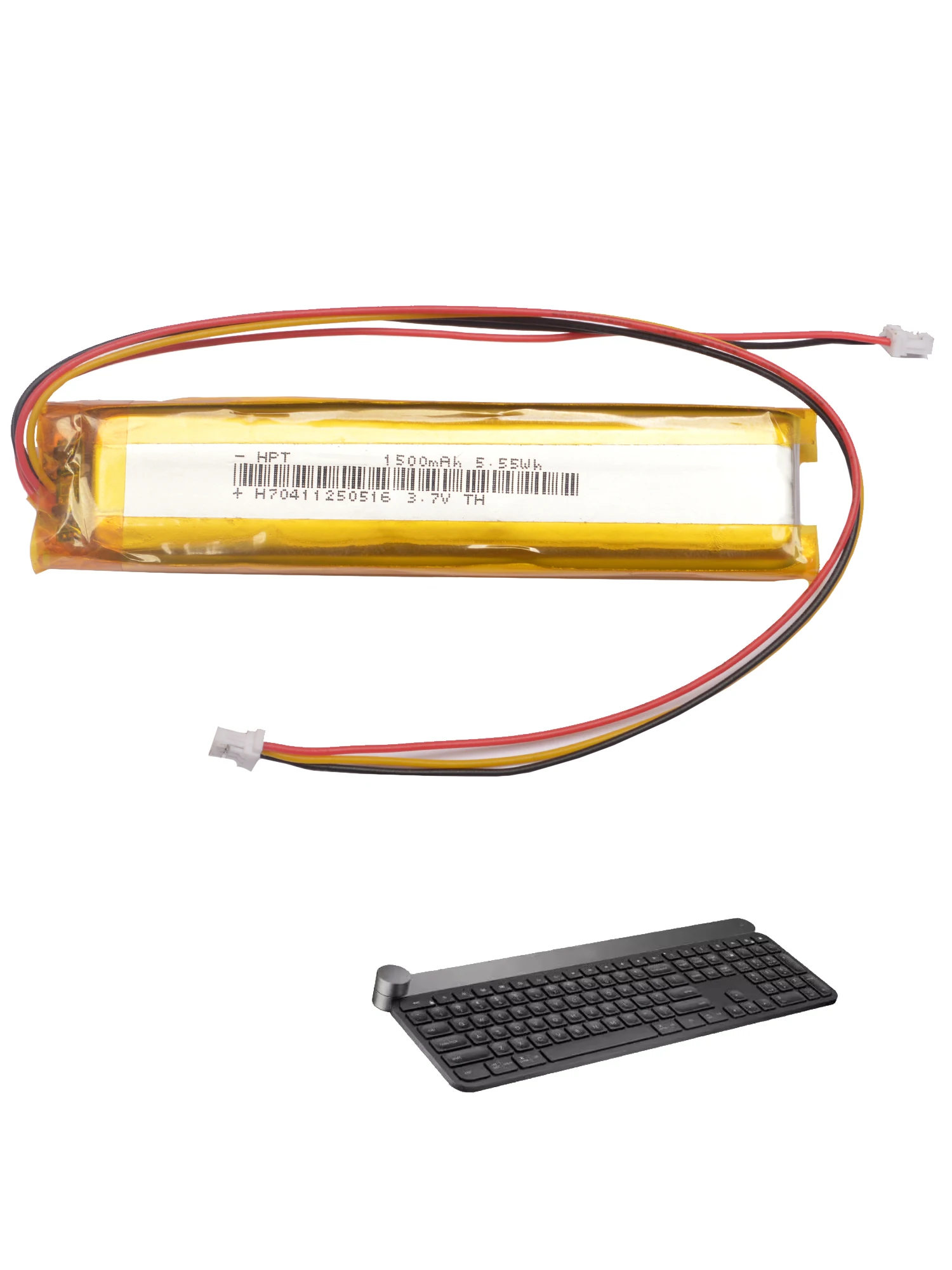 1500 mAh/5,55 Wh Akku für Logitech Craft, Y-R0064 Tastatur