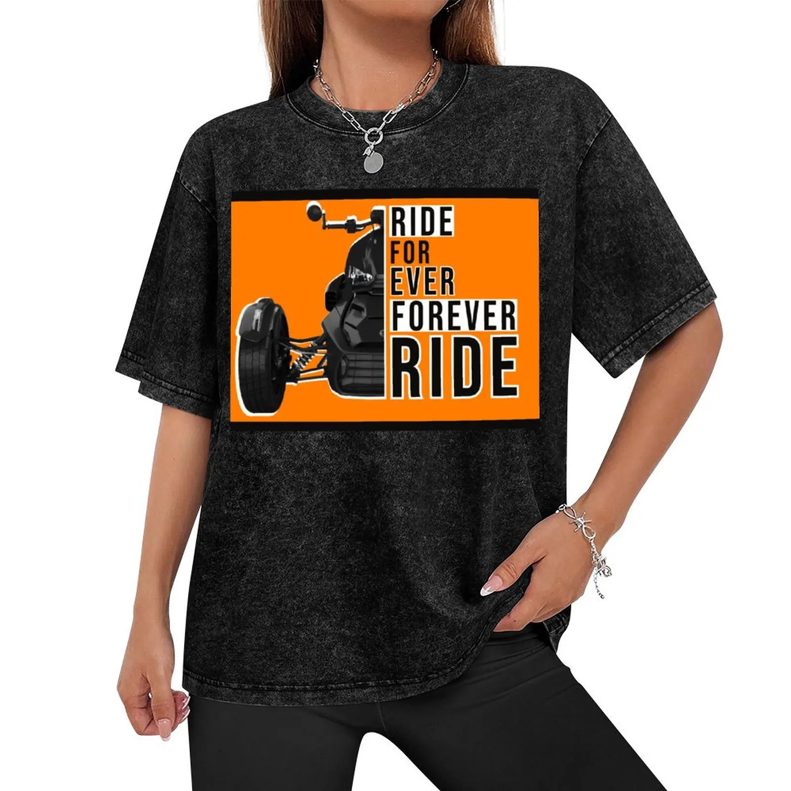 Ryker forever ride T-Shirt hippie clothes Funny t-shirts tshirts personalised summer 2025 black t-shirts for men