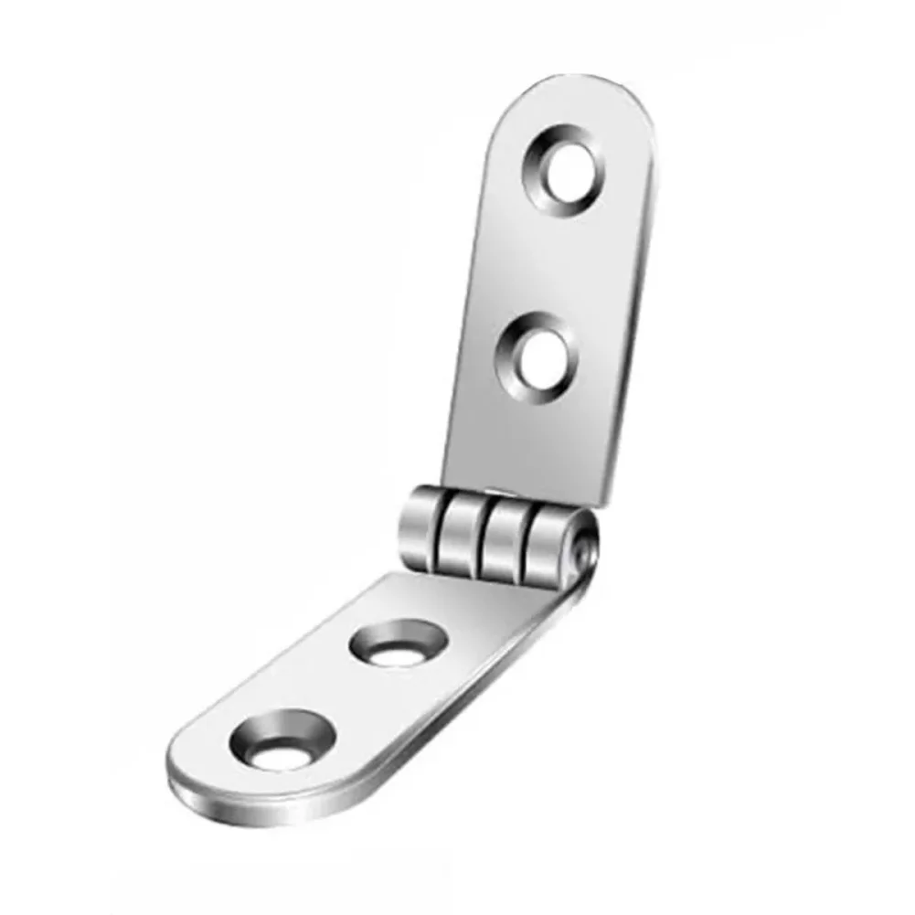 10pcs Stainless Steel 180 Adjustable foldable hinges for practical furniture, flexible nut hinges with strong pressure resistanc