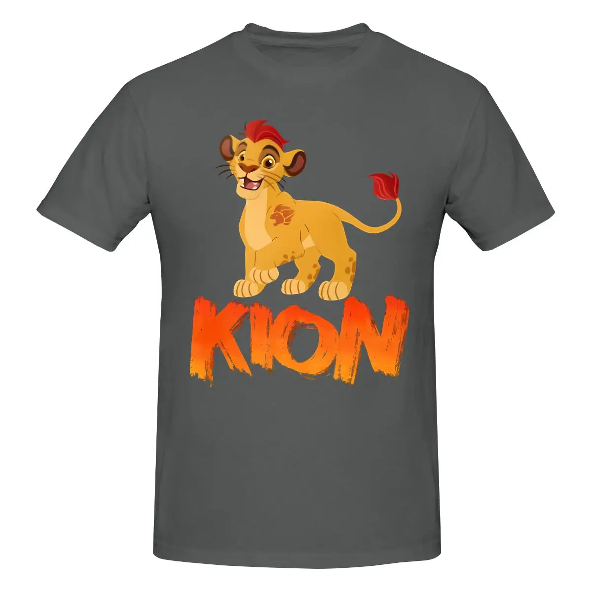 

Funny Lion Guard-Kion Men's T-shirt Printed Tops are loose and slim fit Women's T-shirts