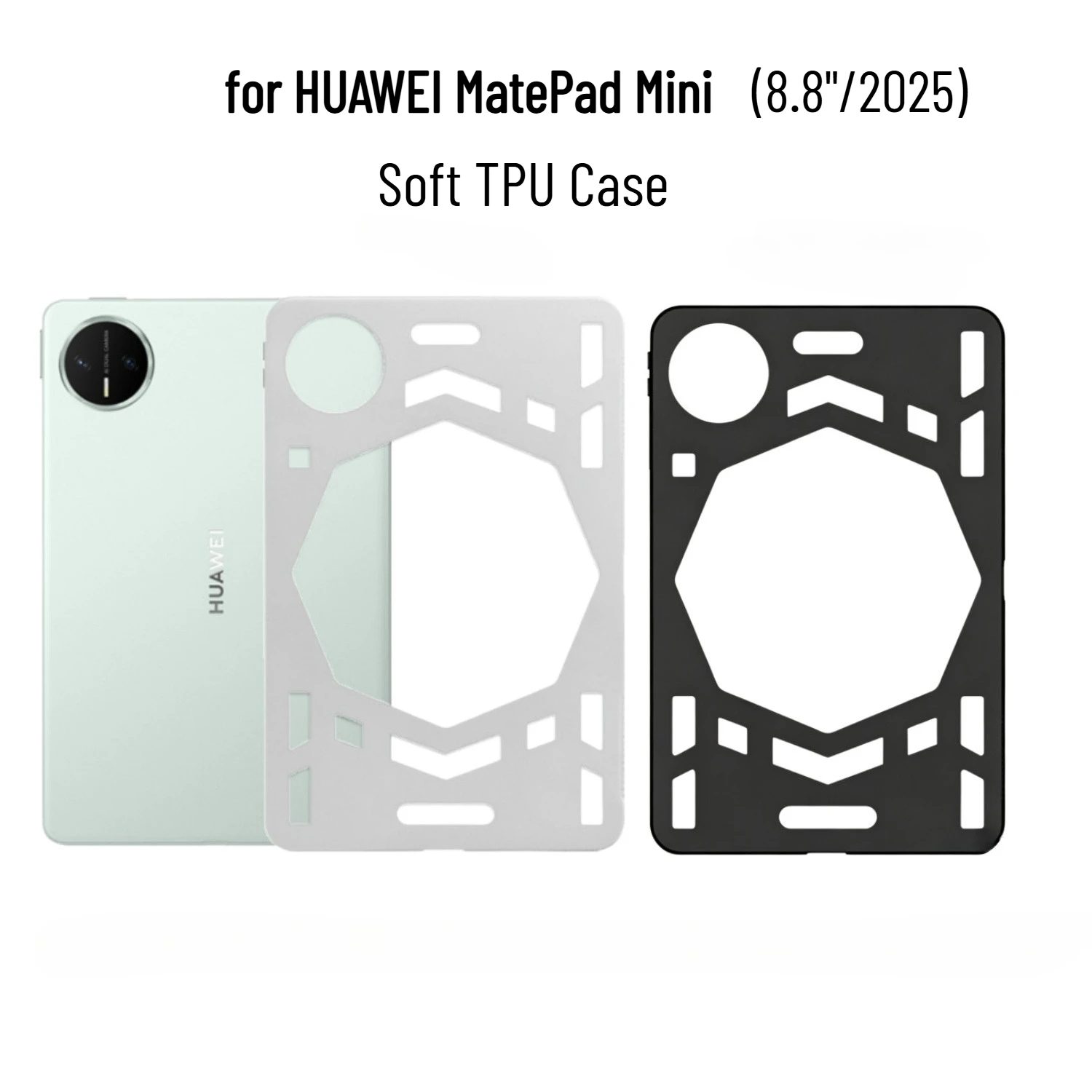 Gaming Cooling Tablet Case for Huawei MatePad Mini Cover 8.8" 2025 Hollow Heat Dissipation Shockproof Soft TPU Protective Shell