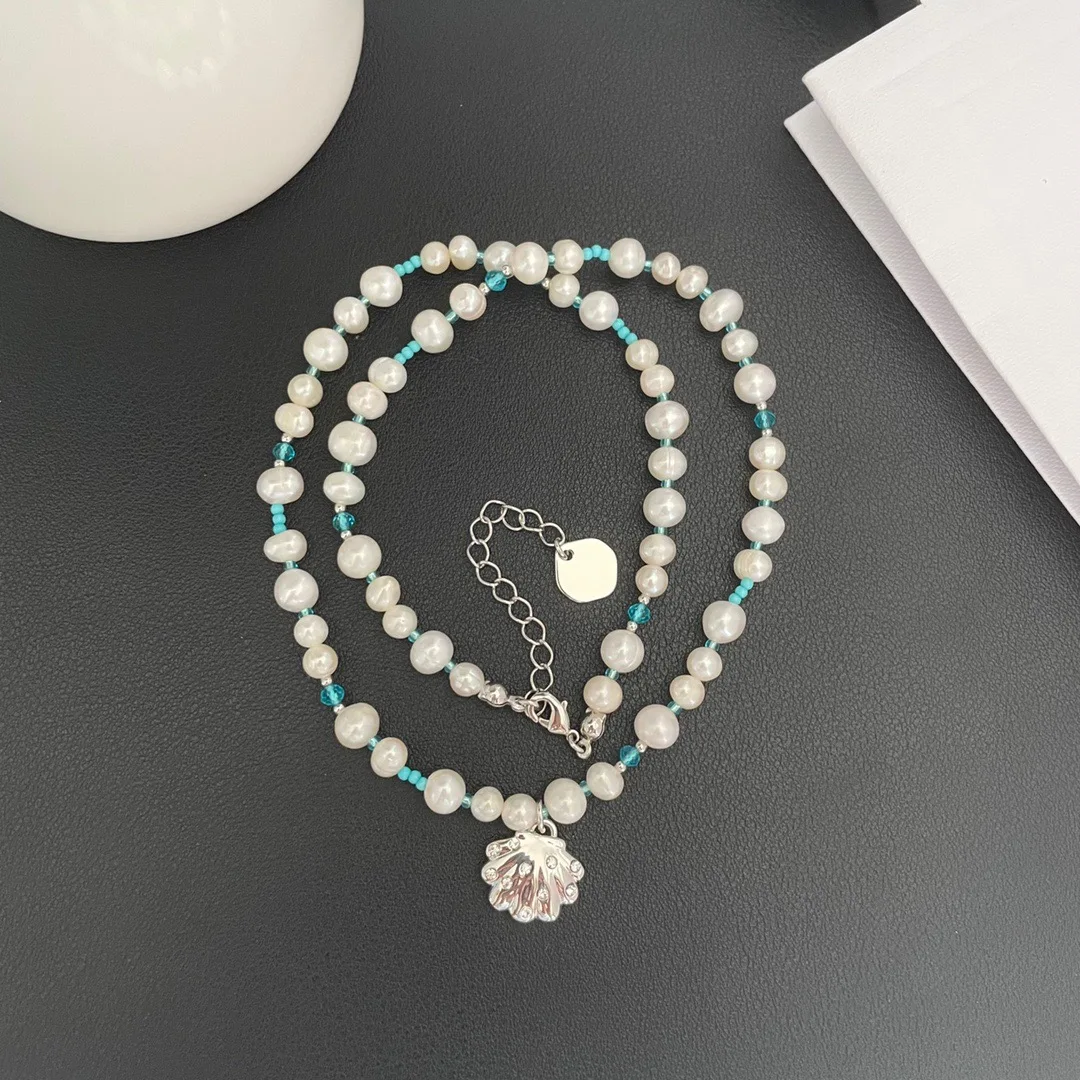 Necklace Fashion Simple Light Luxury Shell For Women Collares Para Mujer Collar Necklaces Collares Jewelry Collier Femme Pendant