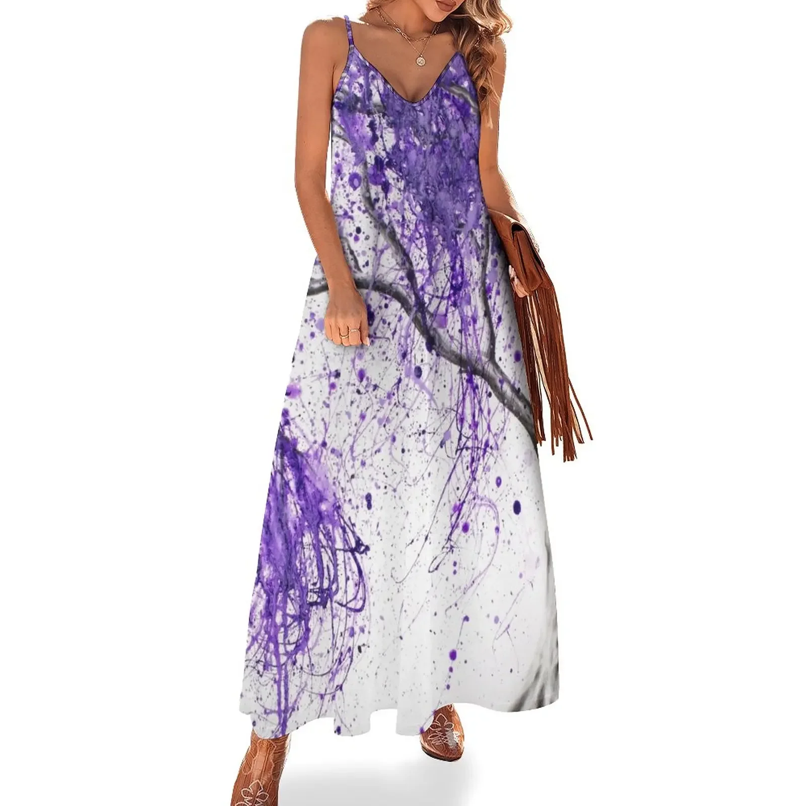 

Jacaranda Picnic Sleeveless Dress evening dress ladies clothes for women Dress