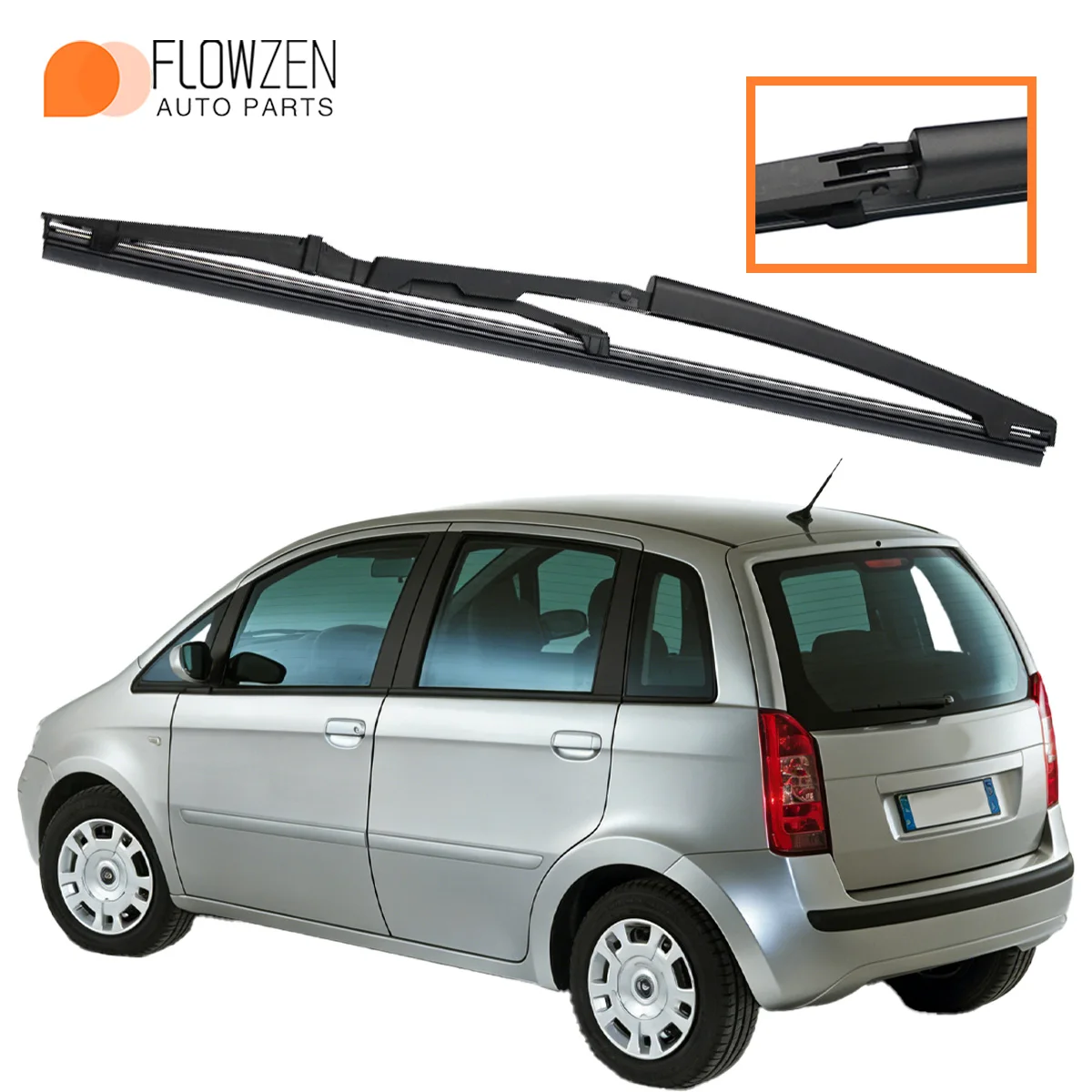 

1PC Rear Wiper Suitable For Fiat Idea 135 2003-2018 Car Parts Rear Windshield Wiper Blades Windshield Washer Accessori Parts
