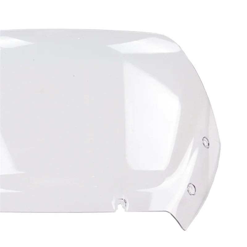 

Highly Recommended Motorcycle Front Fairing Windshield 10Inch Windscreen Wind Deflector For Street Glide FLHX/I CVO FLHXS