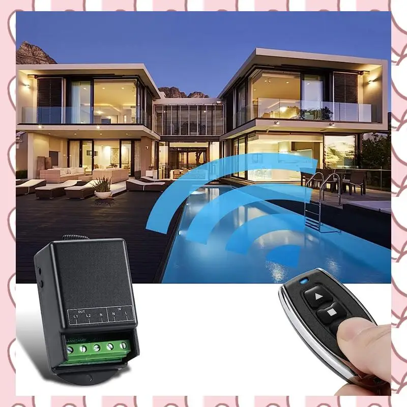 

HHTL Relay Radio Frequency Switch Parts AC100-240V 10A For Home Instruments, Water Pump, Lighting