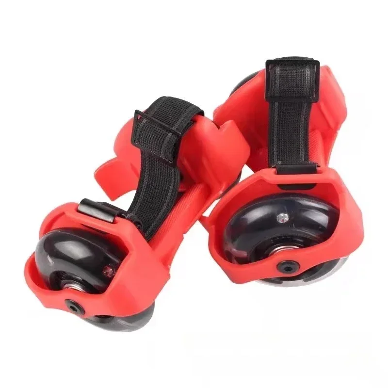 New Extreme Outdoor Sports Hot Wheels Roller Skating PU Wheel Two-wheel Pedal Skateboard Speed Skating Skates
