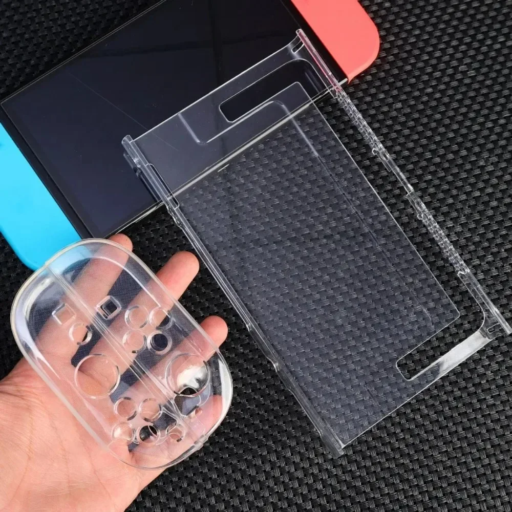 3IN1 Case+Glass For Switch 2 Game Console Transparent Protective Cover Screen Protector Tempered Glass Film For Nintendo Switch2