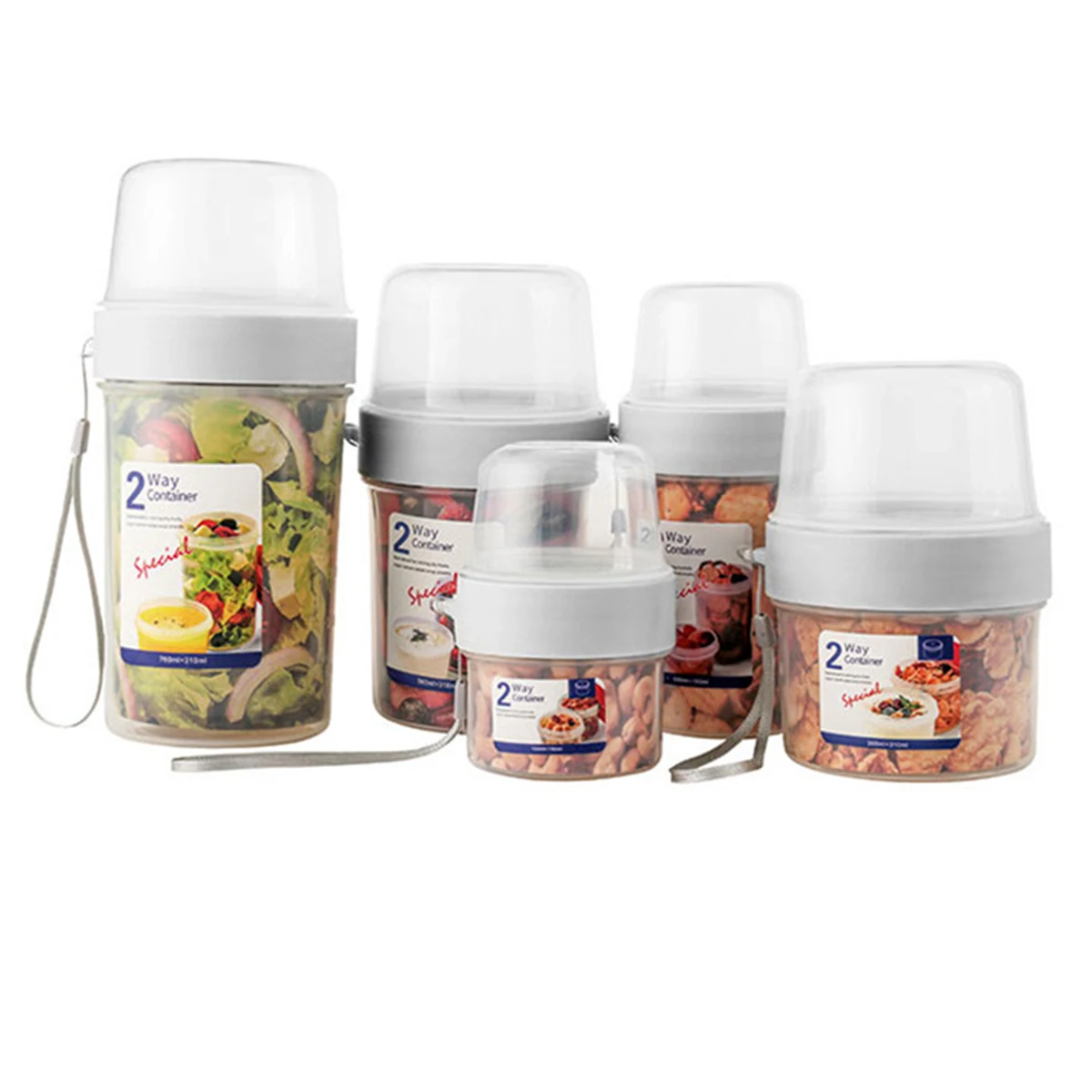 

Food Containers with Lids Lunch Box Boxes School Lunchbox Micro-wave Oven White Bento Storage