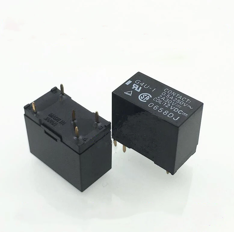 

HOT NEW G4U-1 12VDC G4U112VDC DC12V 12VDC 12V relay 2A 5PIN