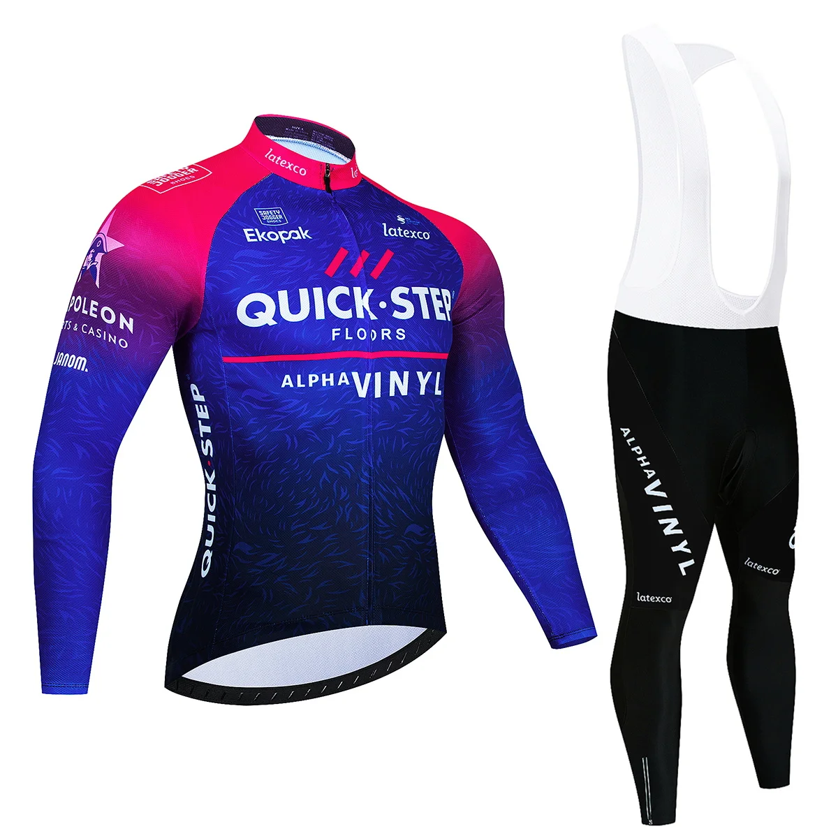 Winter QUICK STEP Fietsshirts Set MTB Fietskleding Maillot Ropa Ciclismo Invierno Fiets Thermische Fleece Fietskleding