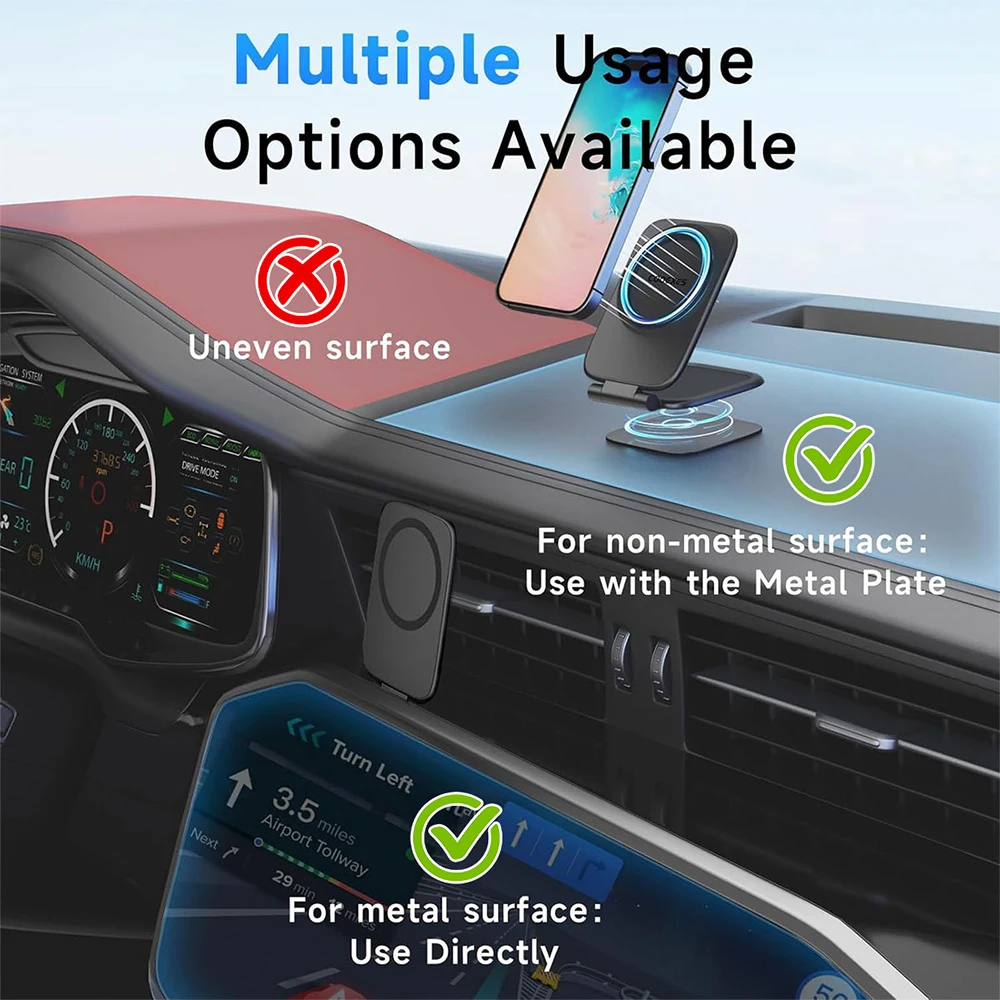 1PC Magnetic Car Phone Holder  - Tablet Accessories Must Have ulasan dan harga