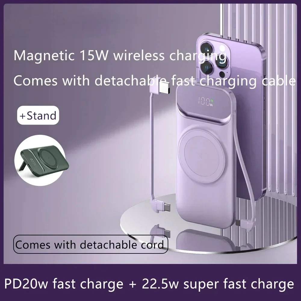 

Power Bank 10000 мАч 22,5 Вт Быстрая зарядка Внешний аккумулятор Powerbank Портативное зарядное устройство для Xiaomi Poco iPhone Samsung iPad P5A