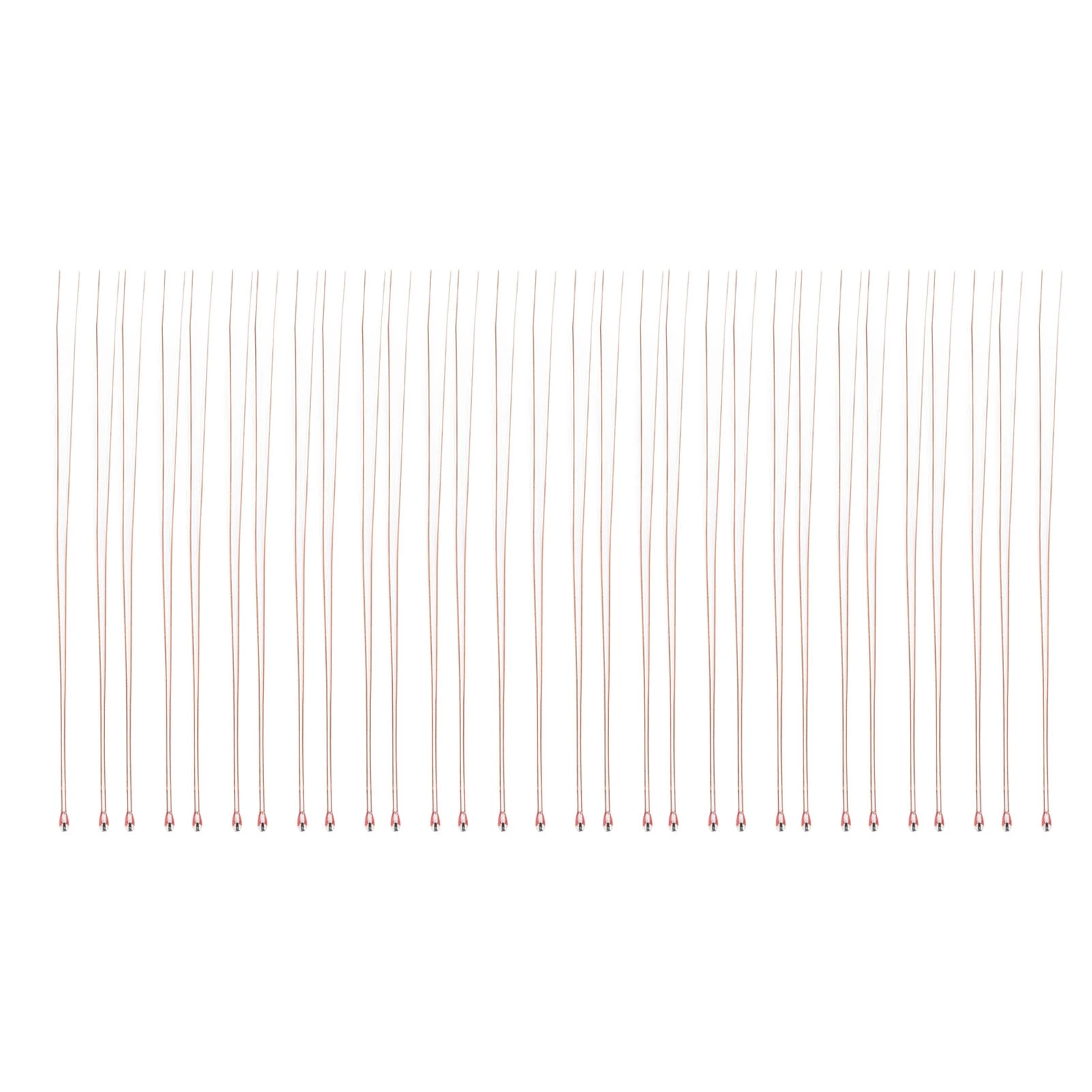 30PCS MF51 Single Head Glass Sealed Thermistor High Temperature Resistant NTC Thermal Resistor MF51 104F B3950 L65 (100k 3950)