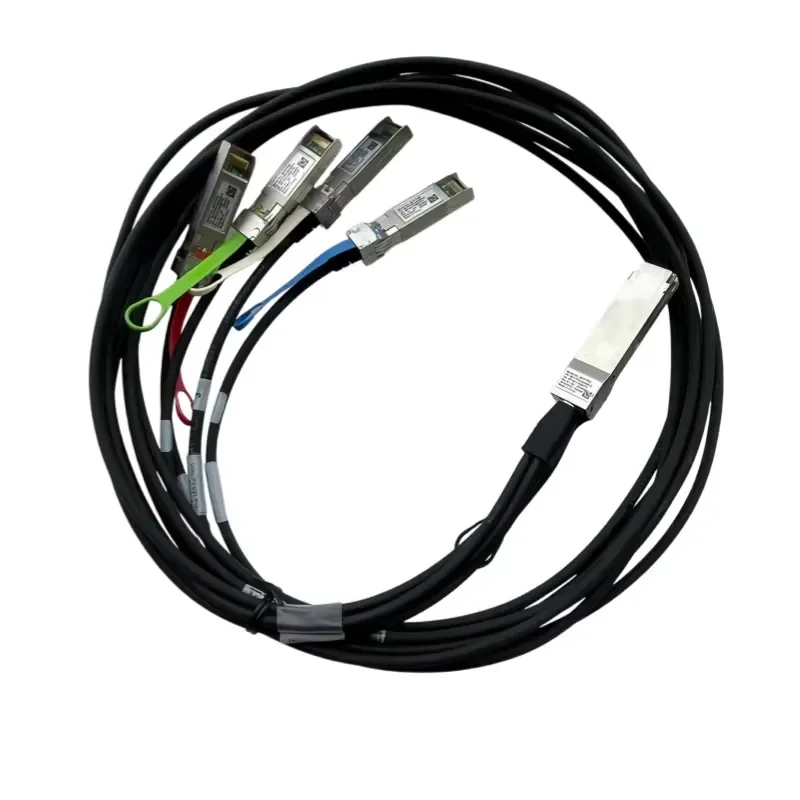 1PC 2.5 Meter Mellanox 100GbE QSFP28 to 4 X SFP28 Passive Copper Breakout Cable