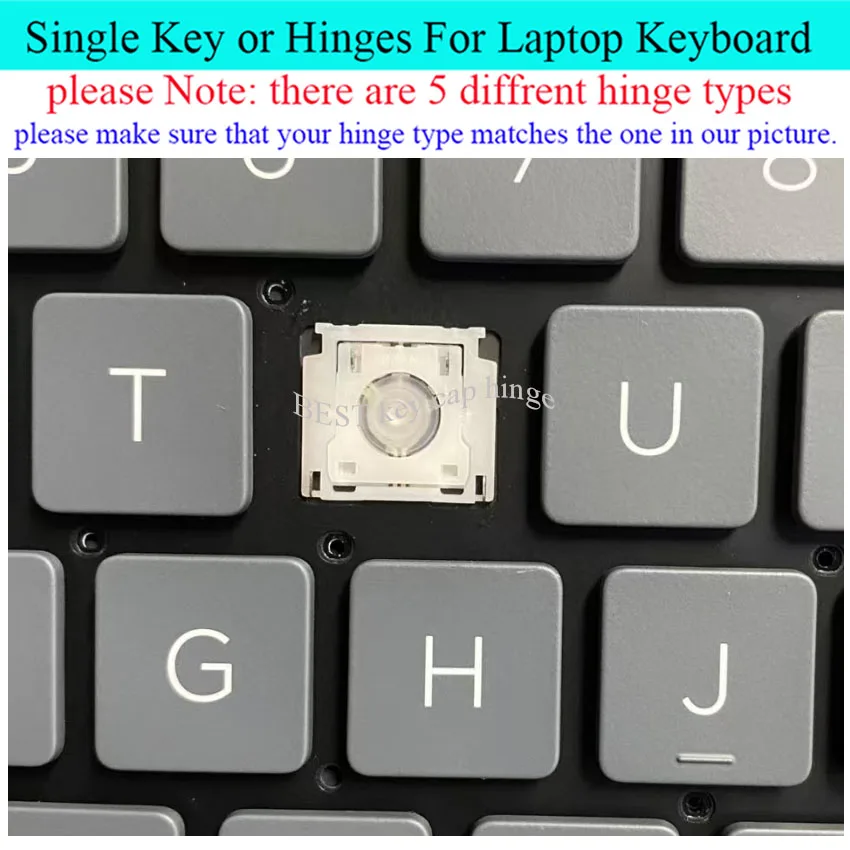 Single Key cap hinges Rubber For HP Probook 460 G11 465 G11 ZHAN 66 16 G7 Elitebook 660 665 g11 Laptop keyboard keycap
