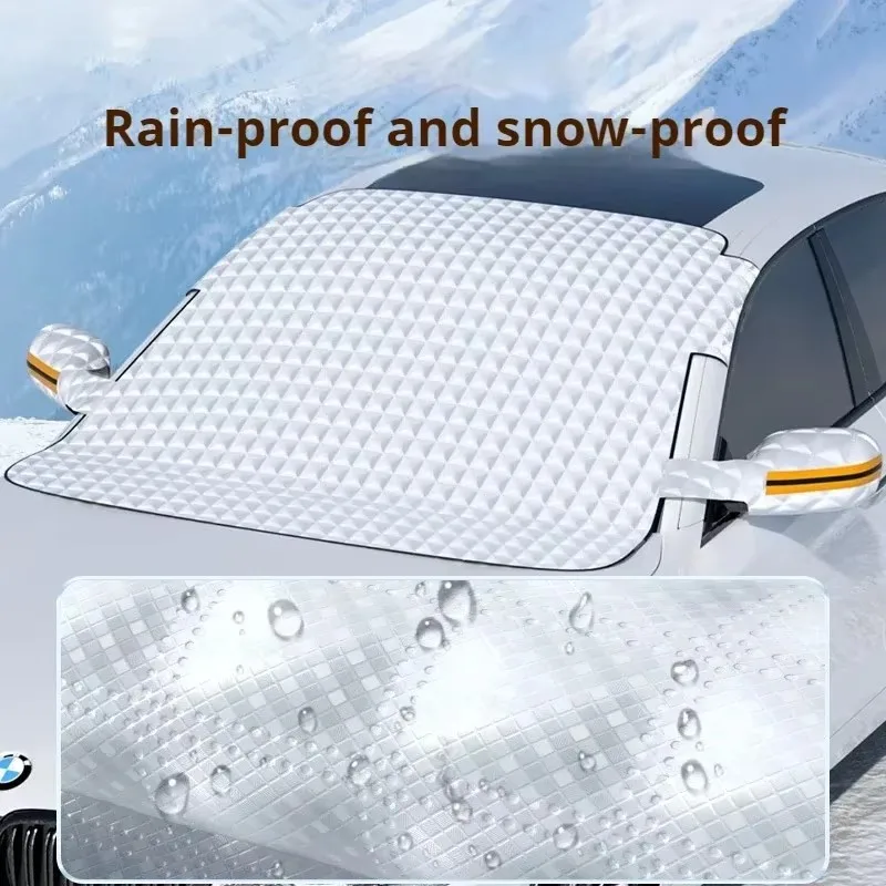 

Car Snow Cover Car Cover Windshield Sunshade Outdoor Waterproof Anti Ice Frost Auto Protector Winter Automobiles Exterior Cover