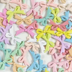 Alloy Metal Cute Ribbon Bow Beads For Jewelry Making DIY Decorations Earrings Bracelet Necklace Phone Chain Key Ring Accessories