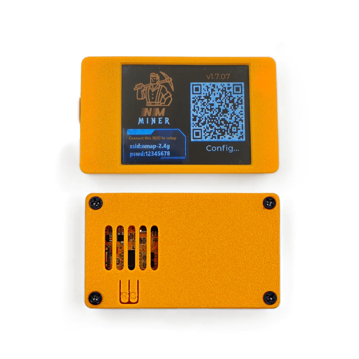NMMiner NerdMiner V2 Hashrate 1000KH/s Lucky Miner ESP32 Tela Inteligente de 2,4 polegadas Crypto Solo Lottery Bitcoin ESP32-2432S028R