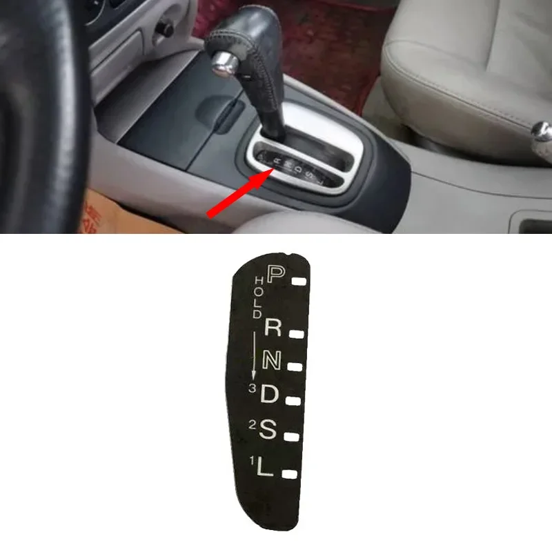 

For Mazda 323 Family Gear indicator Automobile gear selection display Shift panel Gear lever trim BL8H-64-353