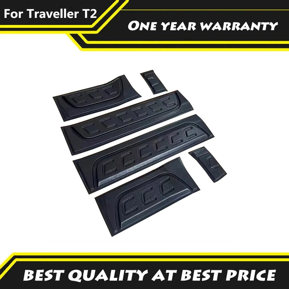 Abs 4x4 Off-road Car Side Door Cover Side Door Decorative Strip Cover For Chery Jetour Traveller T2 2023 2024 Accessories