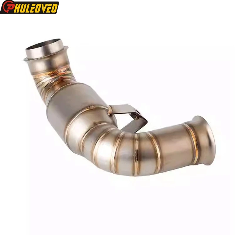 For CFMOTO 800NK 2023-2024 Motorcycle Exhaust Muffler Mid Link Pipe Connect Original Exhaust Slip-on Muffler