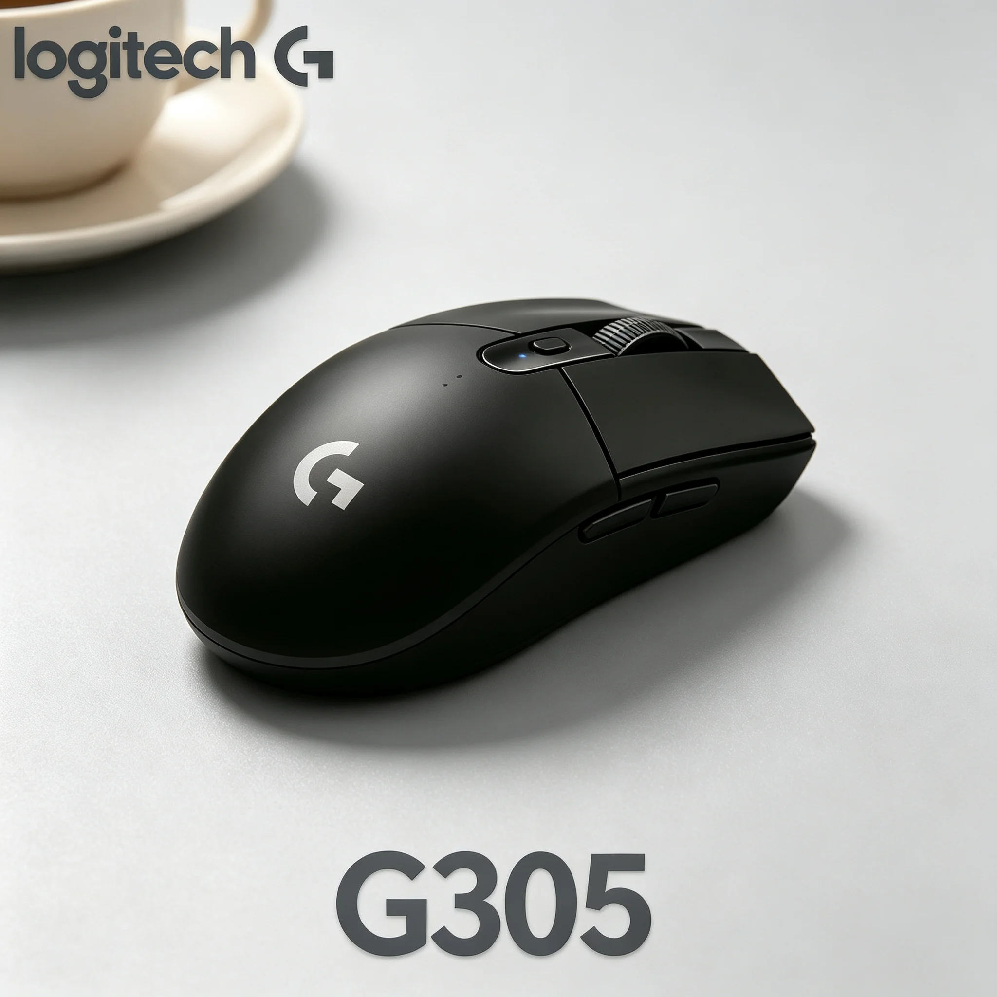 Logitech G305 Ergonomic Wireless LIGHTSPEED Gaming Mouse 1ms Quick Response Stable Connection For FPS MOBA Game Player Office Wo