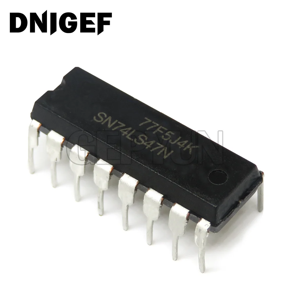 10PCS SN74LS47N DIP16 SN74LS47 DIP 74LS47N 74LS47 HD74LS47P DIP-16 new and IC