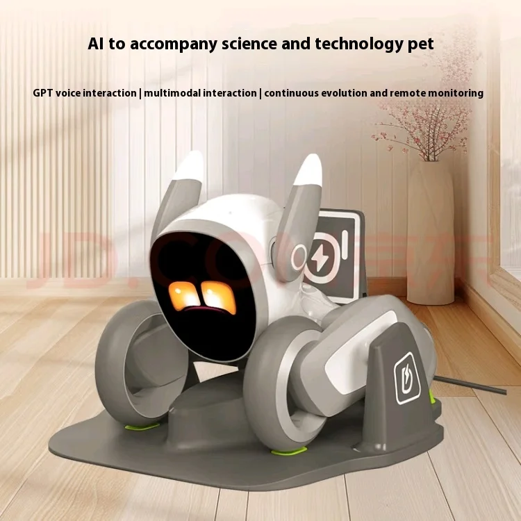 Loona Smart Electronic Dog Robot Intelligent Ai Emotional Interaction Virtual Pet Accompany Robot Compatible Monitor Toys Gifts