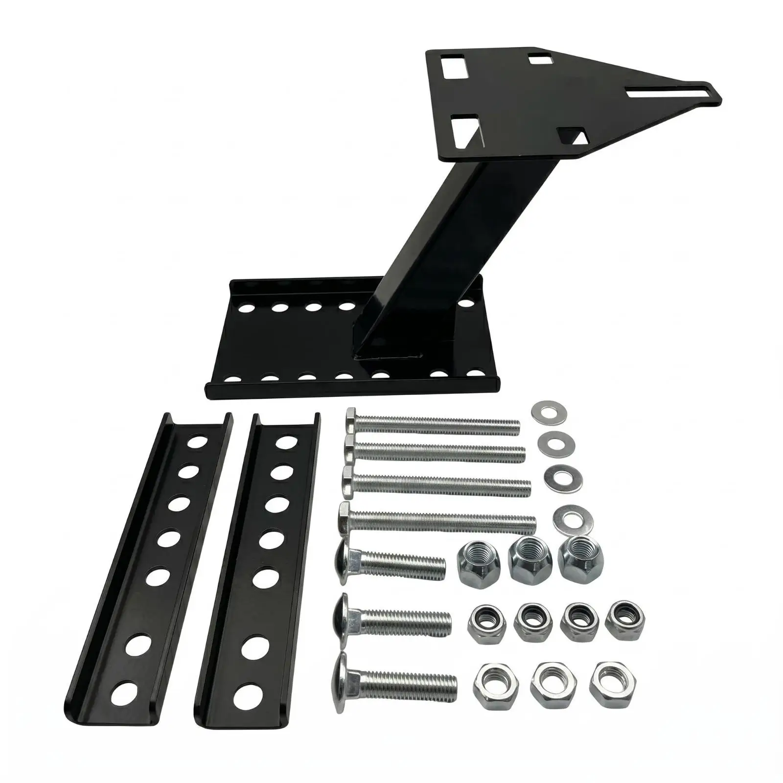 Trailer Spare Tire Carrier Welded Arm Spare Tire Carrier Bracket Slotted Rails Vehicle Accessory