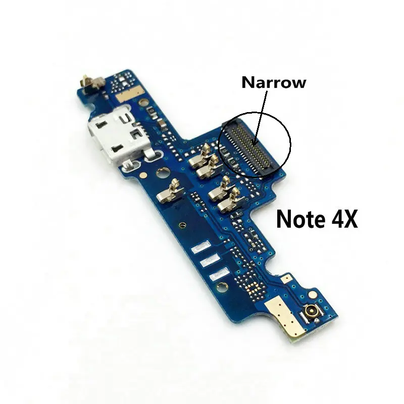 New USB Port Charger Dock Plug Connector Flex Cable For Xiaomi Note 4X 4XPro For Redmi Note 4 Charging Port Board Replacement